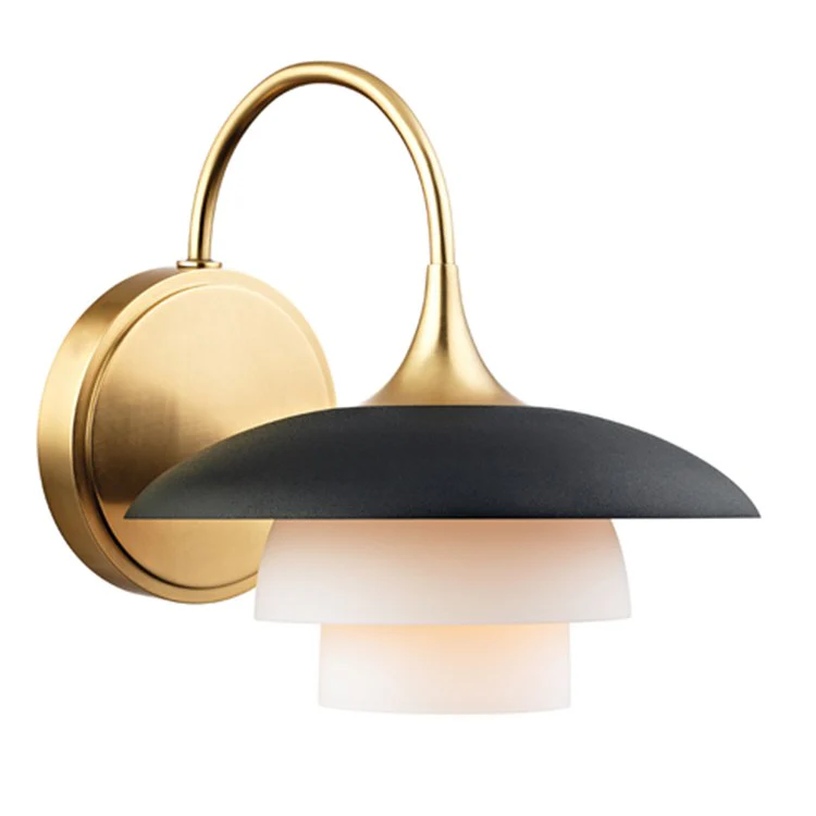Barron Single-Light Wall Sconce - Frankwebs