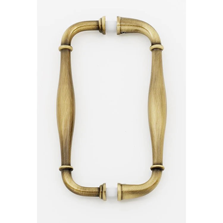 Pull Charlie's Back to Back Satin Brass 6 Inch 6-5/8 Inch 1-1/2 Inch - Frankwebs