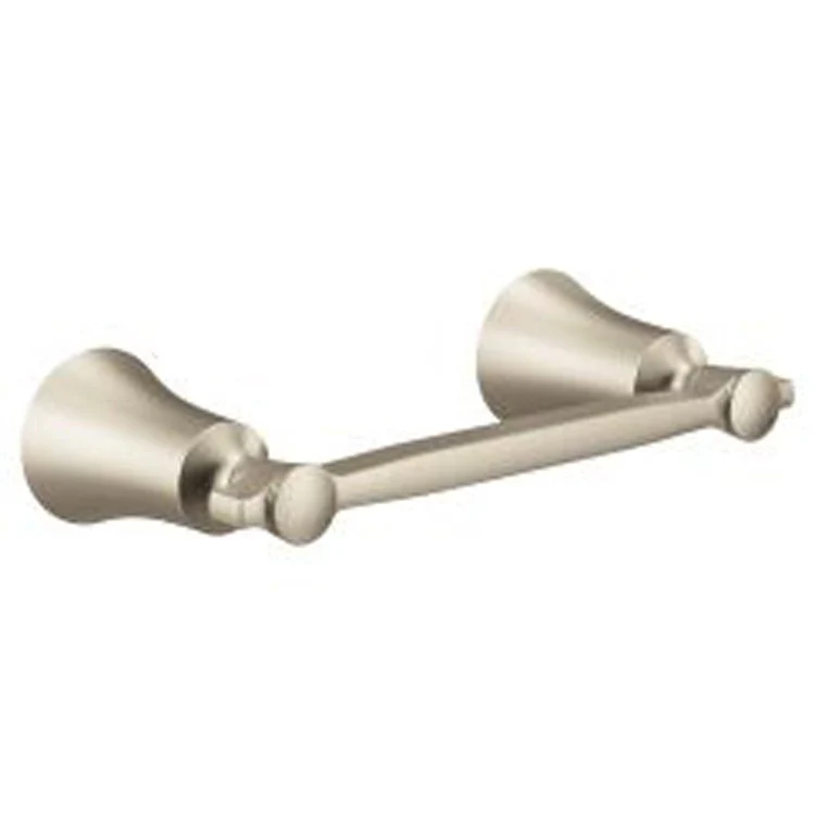 Toilet Paper Holder Flara Pivoting Brushed Gold Zinc 7 Inch 4 Inch Concealed Screw - Frankwebs