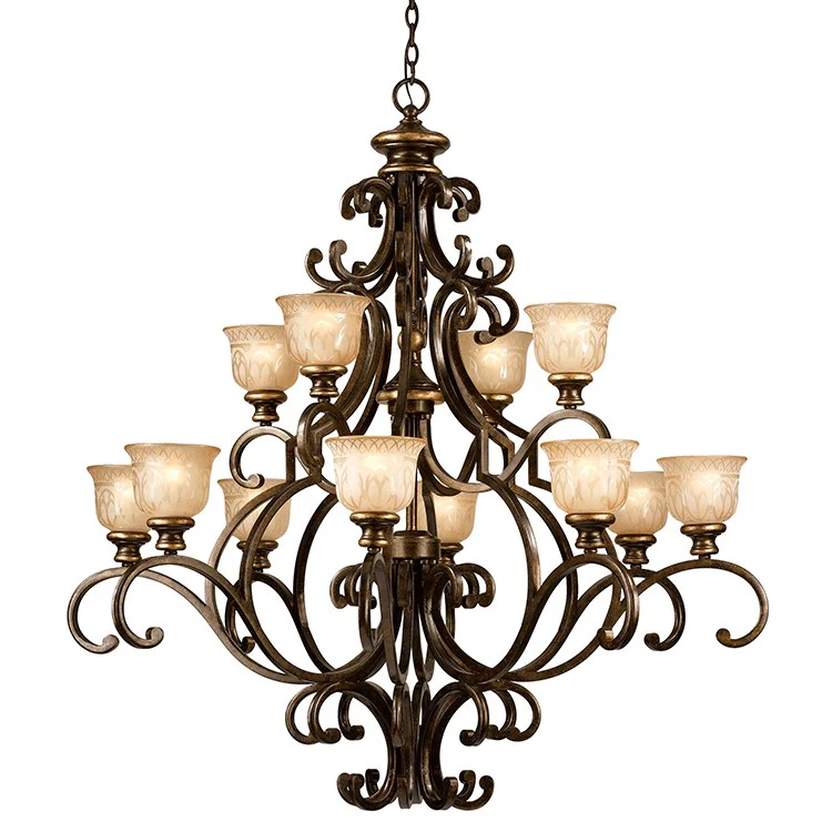 Norwalk Twelve-Light Chandelier - Frankwebs