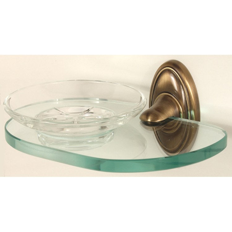 Soap Dish Classic Traditional Bath Polished Antique Concealed Wall Mount 5-1/8 x 6-5/8 x 3-1/2 Inch - Frankwebs