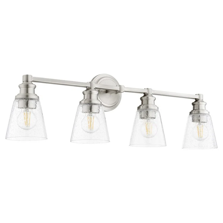 Dunbar Four-Light Bathroom Vanity Fixture - Frankwebs