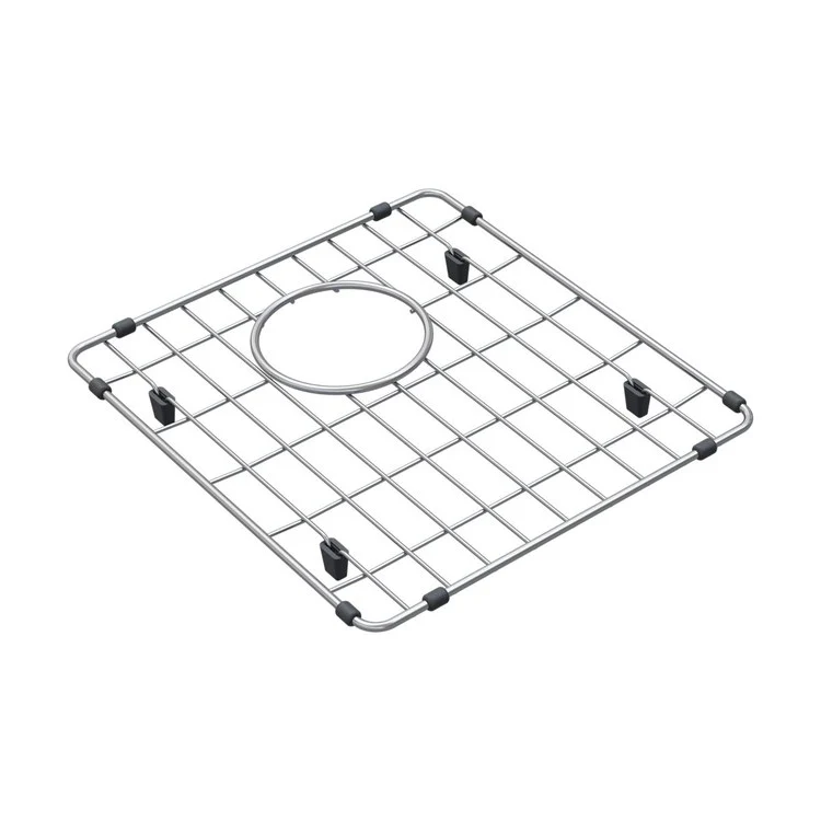 Sink Grid Crosstown Bottom Grid 13 x 14.5 Inch Polished Stainless Steel - Frankwebs