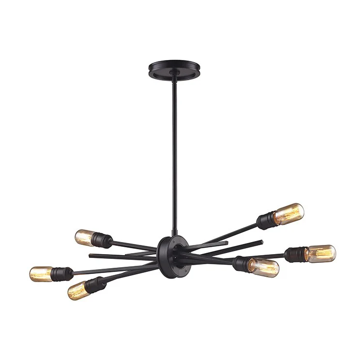 Xenia Six-Light Chandelier - Frankwebs