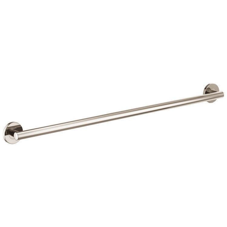 Grab Bar 42 Inch European Round Chrome ADA Concealed Mount Metal - Frankwebs
