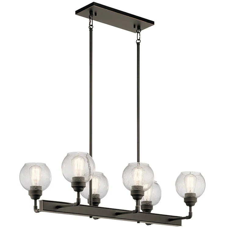 Niles Six-Light Linear Chandelier - Frankwebs