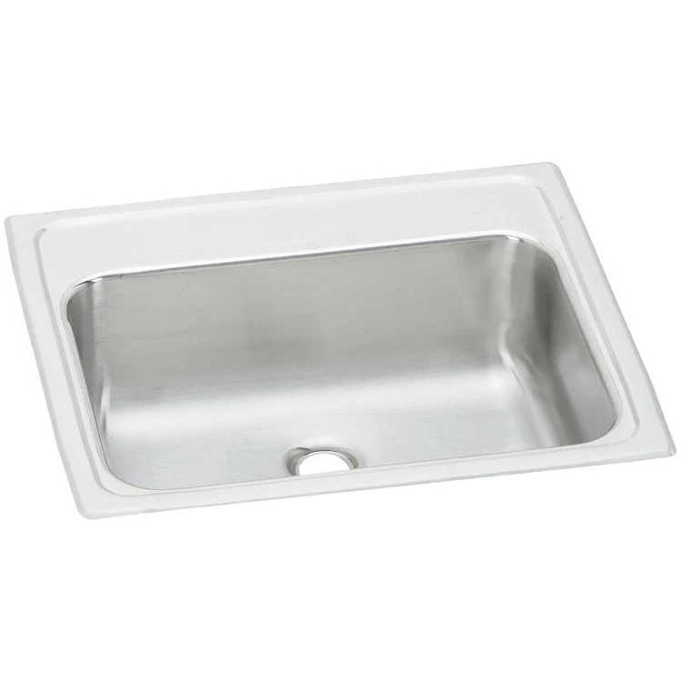 Lavatory Sink Celebrity 19 x 17 Inch Rectangle ADA Brushed Satin Hole - Frankwebs