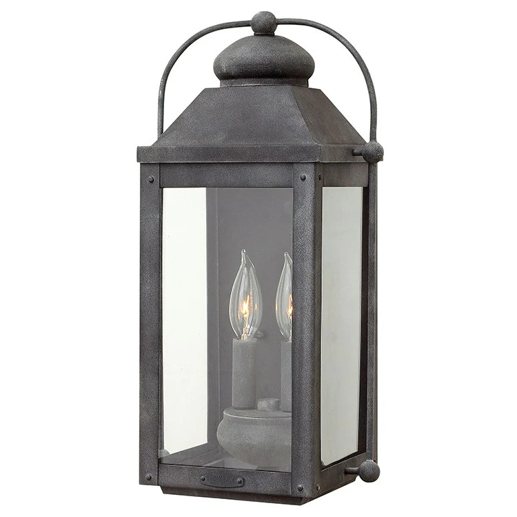 Anchorage Two-Light Medium LED Wall-Mount Lantern - Frankwebs