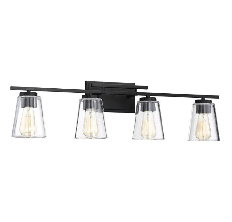 Calhoun Four-Light Bathroom Vanity Fixture - Frankwebs