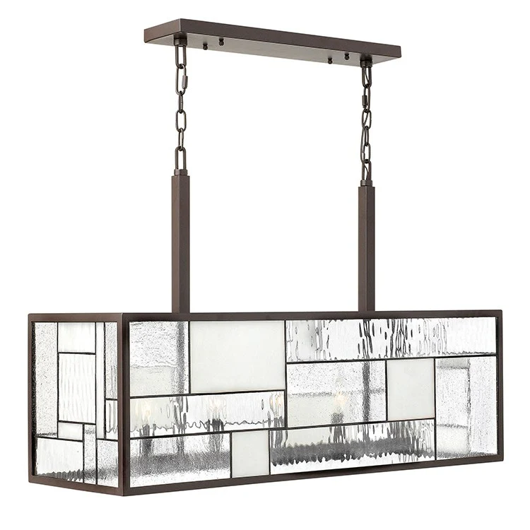 Mondrian Five-Light Linear Chandelier - Frankwebs