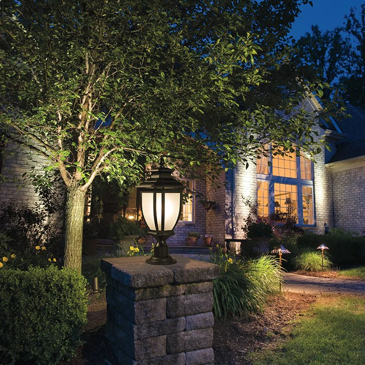 Salisbury Single-Light Outdoor Post Lantern - Frankwebs