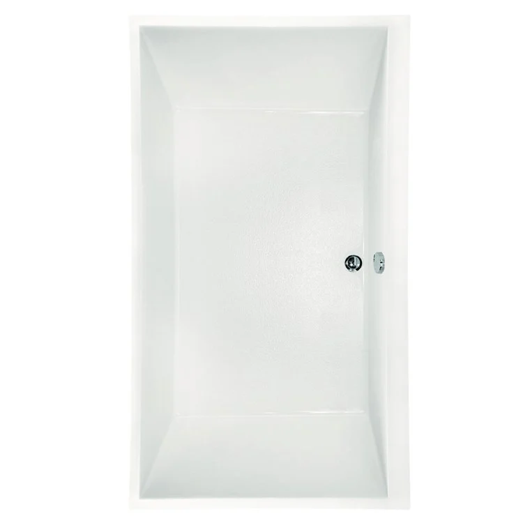 Soaking Tub Designer Collection Eileen 86 x 50 Inch Tub Only Tub Only Center Bone Acrylic - Frankwebs