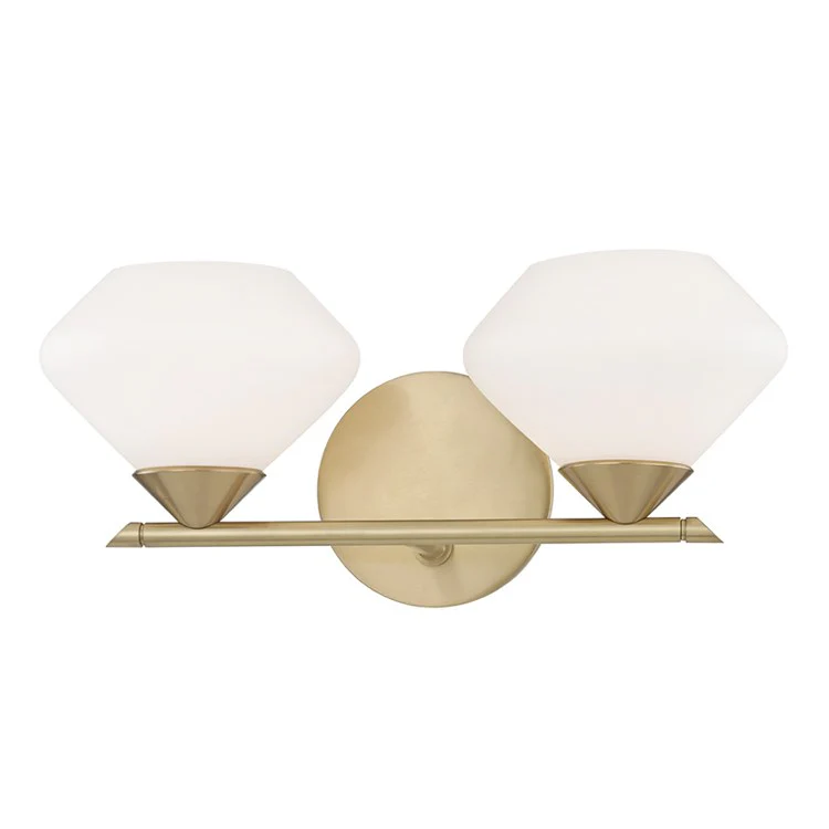 Valerie Two-Light Bathroom Vanity Fixture - Frankwebs