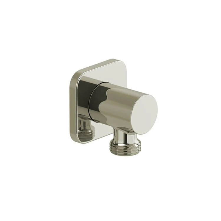 Handshower Elbow Outlet 1-3/4 Inch Brass Brushed Nickel 1/2 Inch - Frankwebs