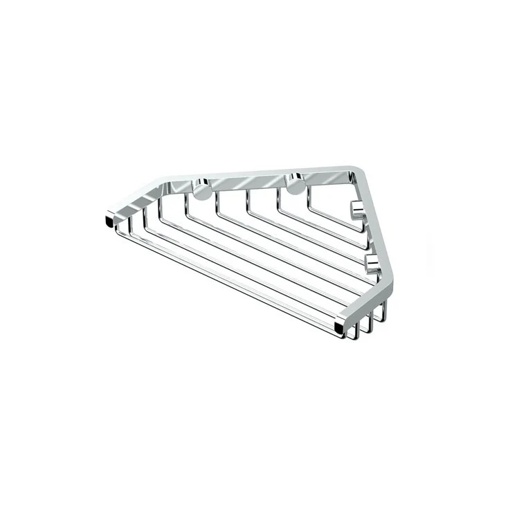 Shower Basket Corner Basket Chrome 7 Inch Concealed Mounting Stainless Steel - Frankwebs