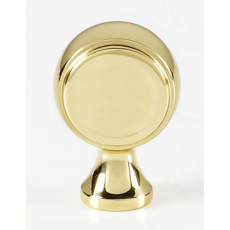 Knob Royale Round Satin Nickel Brass 7/8 Inch 1-1/8 Inch 1/2 Inch - Frankwebs