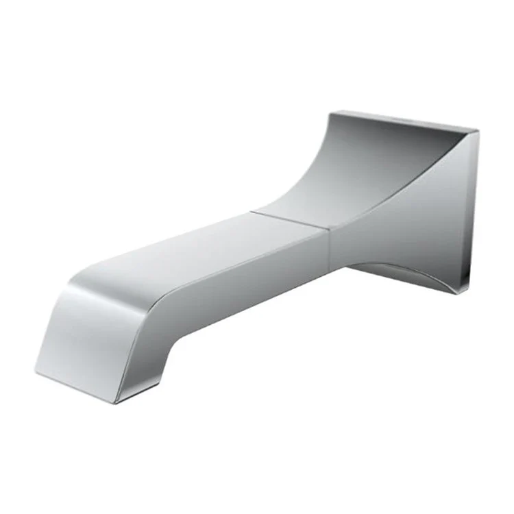 Tub Spout GC Laminar Flow Non-Diverter Polished Chrome 8-11/16 Inch Brass - Frankwebs