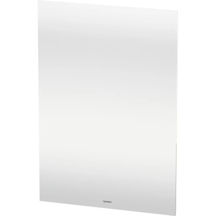 Mirror Starck 1 30-1/8 x 43-1/2 Inch White Aluminum with Lighting Rectangle - Frankwebs
