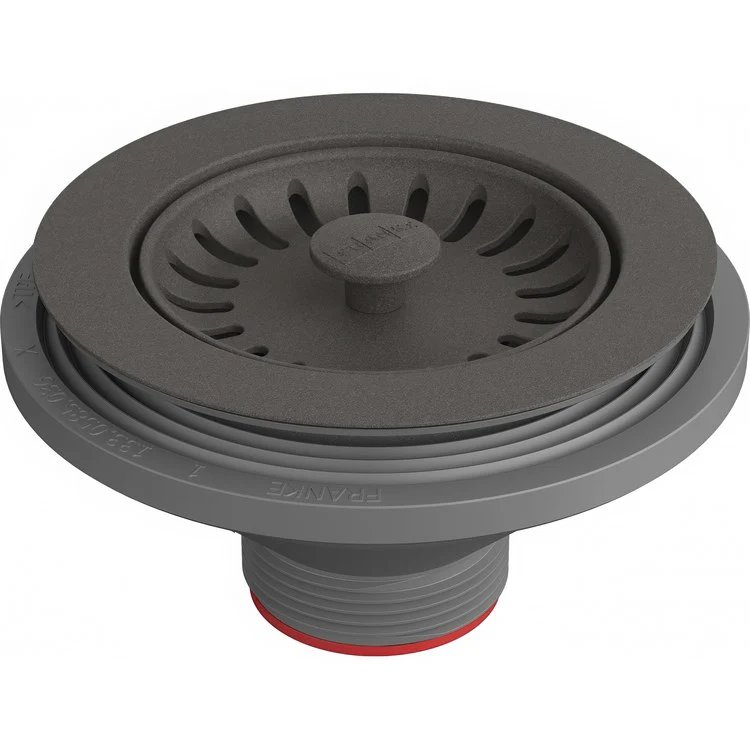 Basket Strainer Maris Colorline Slate Grey 3-1/2 Inch Plastic - Frankwebs