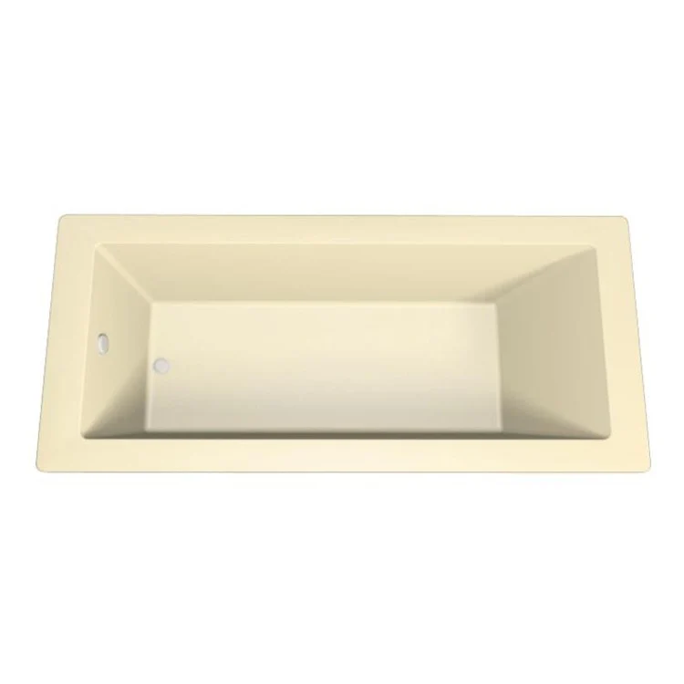 Combination Tub Designer Collection Lacey 66 x 32 x 20 Inch Drop-In End Drain Biscuit Rectangle - Frankwebs
