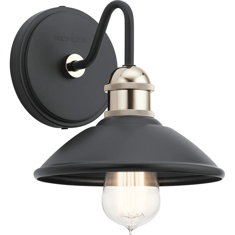 Clyde Single-Light Bathroom Wall Sconce - Frankwebs