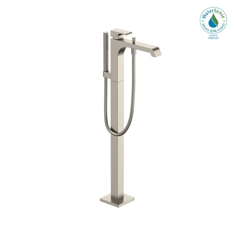 Tub Filler Trim GC Freestanding with Handshower 1 Lever Polished Chrome - Frankwebs