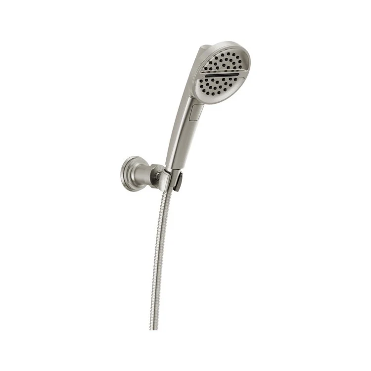 Handshower Lumicoat Stainless 3 Function 9-1/8 Inch - Frankwebs