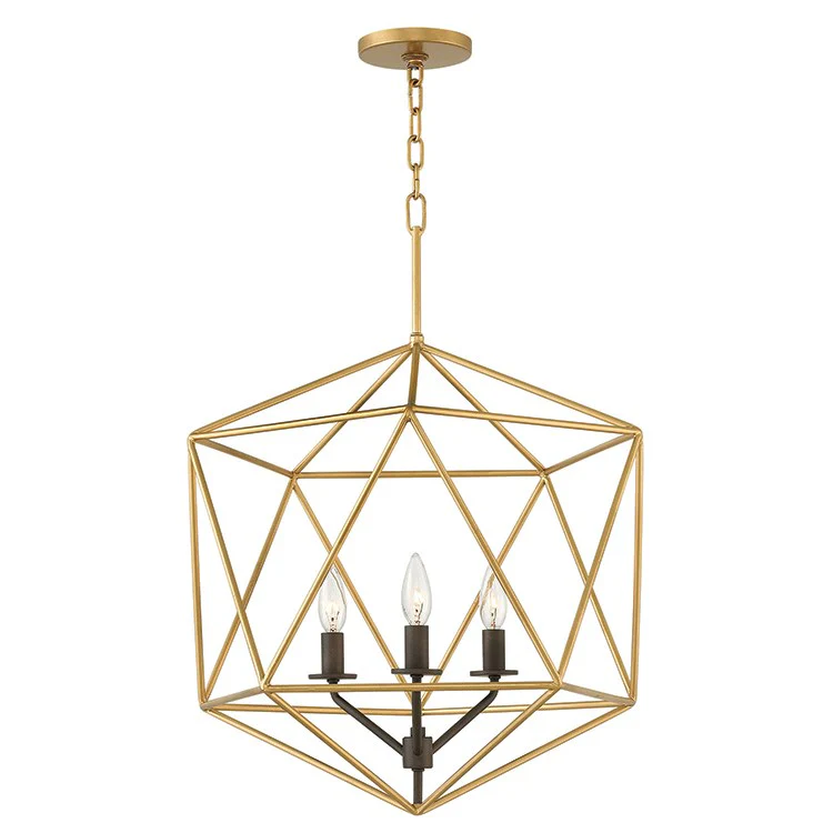 Astrid Three-Light Chandelier - Frankwebs