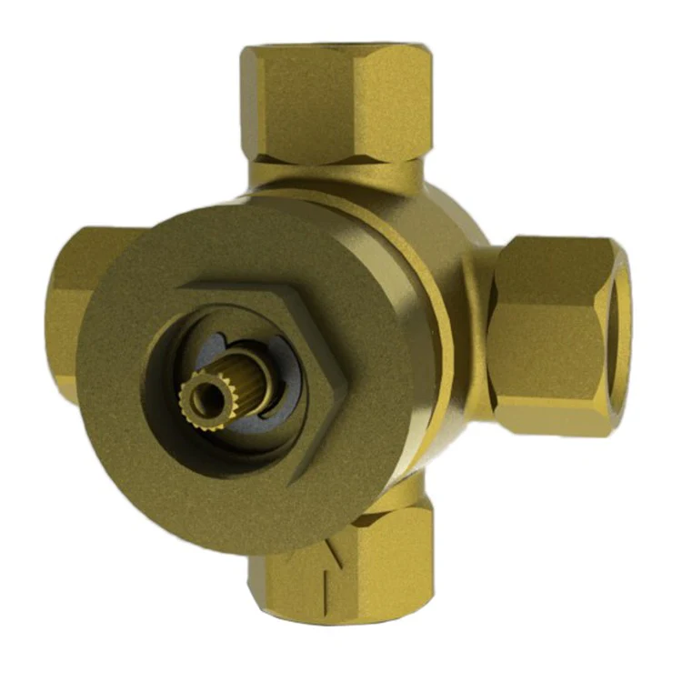 Three-Way Diverter Valve with Off - Frankwebs