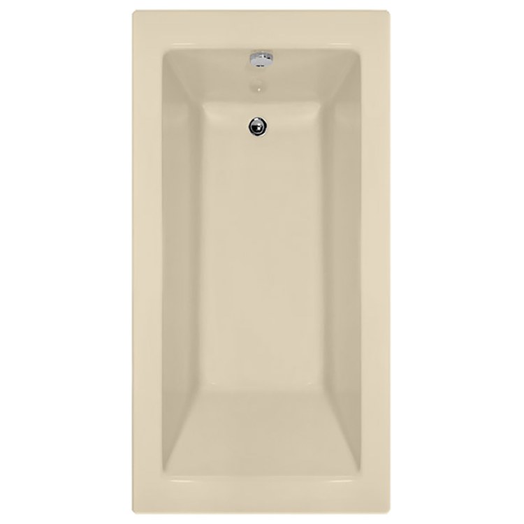 Soaking Tub Designer Collection Sydney 60 x 30 Inch Alcove Tub Only Left Hand White Acrylic - Frankwebs