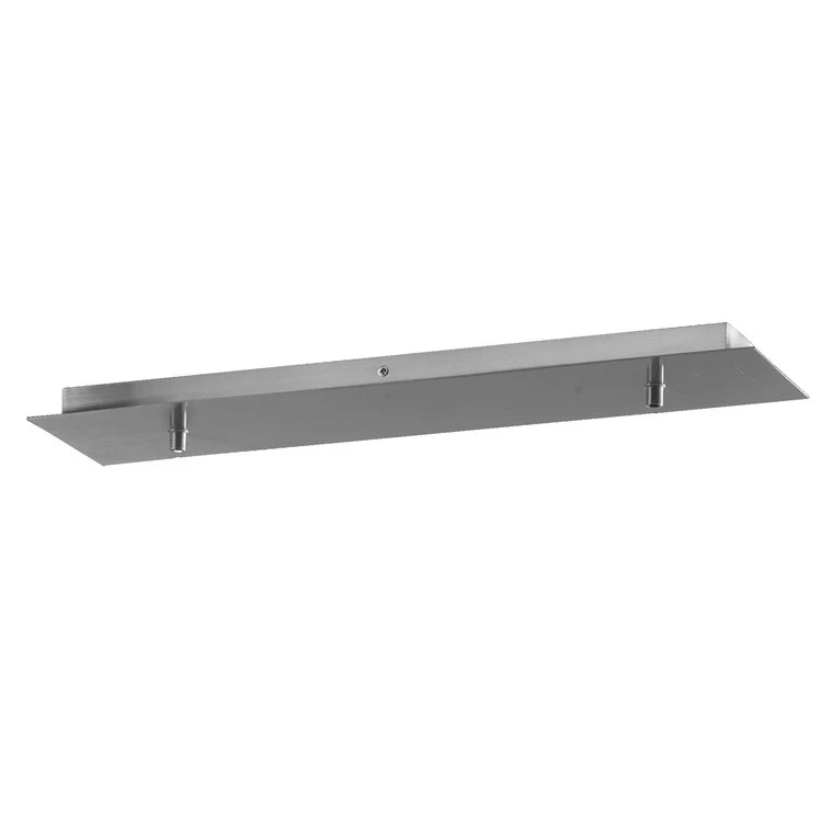 Two-Light Rectangular Linear Pendant Canopy without Lights - Frankwebs