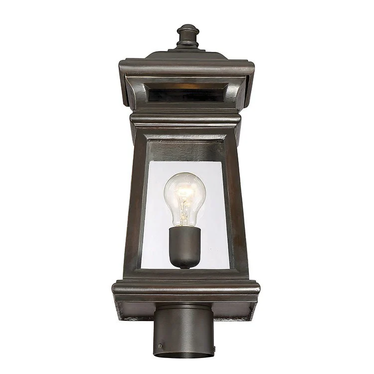 Taylor Single-Light Outdoor Post Lantern - Frankwebs