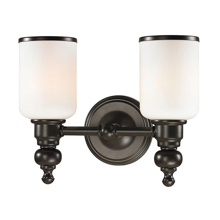 Bristol Way Two-Light LED Bathroom Vanity Fixture - Frankwebs