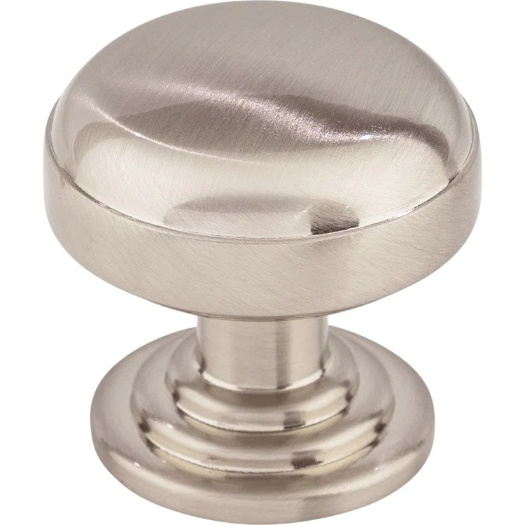 Knob Ellis Round Polished Chrome Zinc Alloy 1-1/4 Inch - Frankwebs