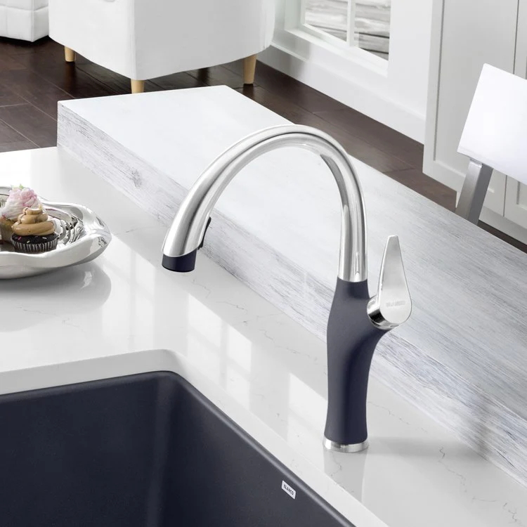 Artona Single Handle Pull Down Kitchen Faucet 1.5 GPM - Frankwebs