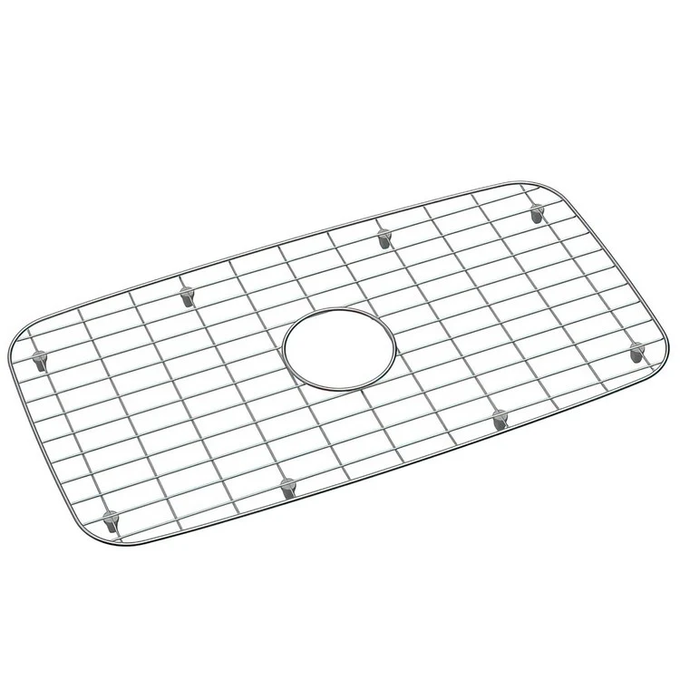 Sink Grid Dayton Bottom Grid 25.5 x 13.5 Inch Polished Stainless Steel for Fits Bowl Size 28x15-3/4 Inch - Frankwebs