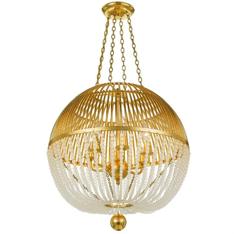 Duval Six-Light Chandelier - Frankwebs