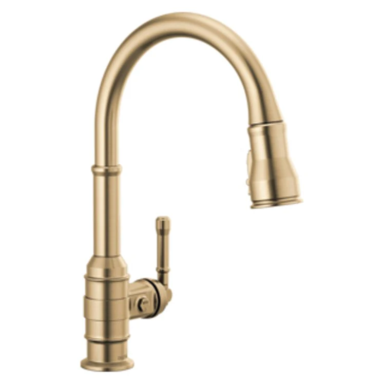 Kitchen Faucet Broderick 1 Lever ADA Arctic Stainless Pull Down 1.8 Gallons per Minute - Frankwebs