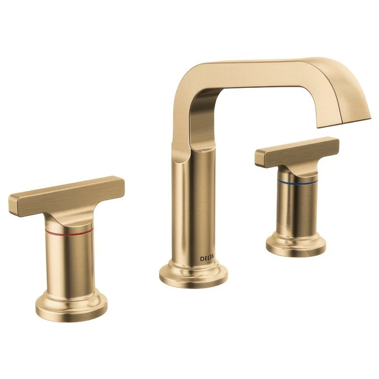 Tetra Two Handle Widespread Bathroom Sink Faucet with T Handles and Lumicoat - Frankwebs