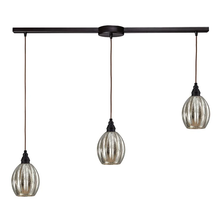 Danica Three-Light Linear Pendant - Frankwebs