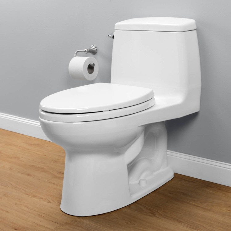 Eco UltraMax Elongated One-Piece Toilet with SoftClose Seat - Frankwebs