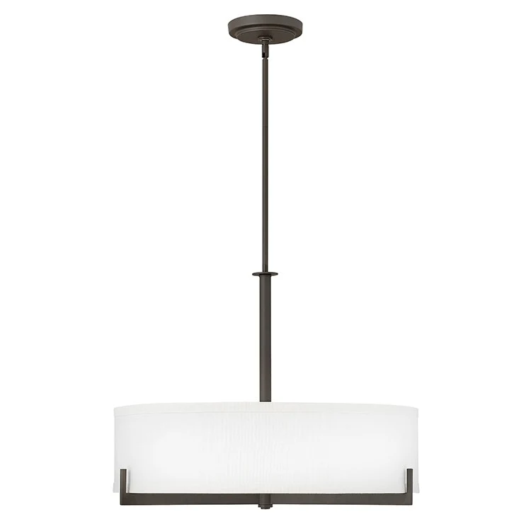 Hayes Four-Light Large Drum Chandelier - Frankwebs