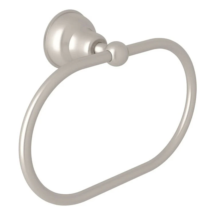 Towel Ring Arcana 8-1/4 Inch Satin Nickel Metal 3-1/4 Inch - Frankwebs