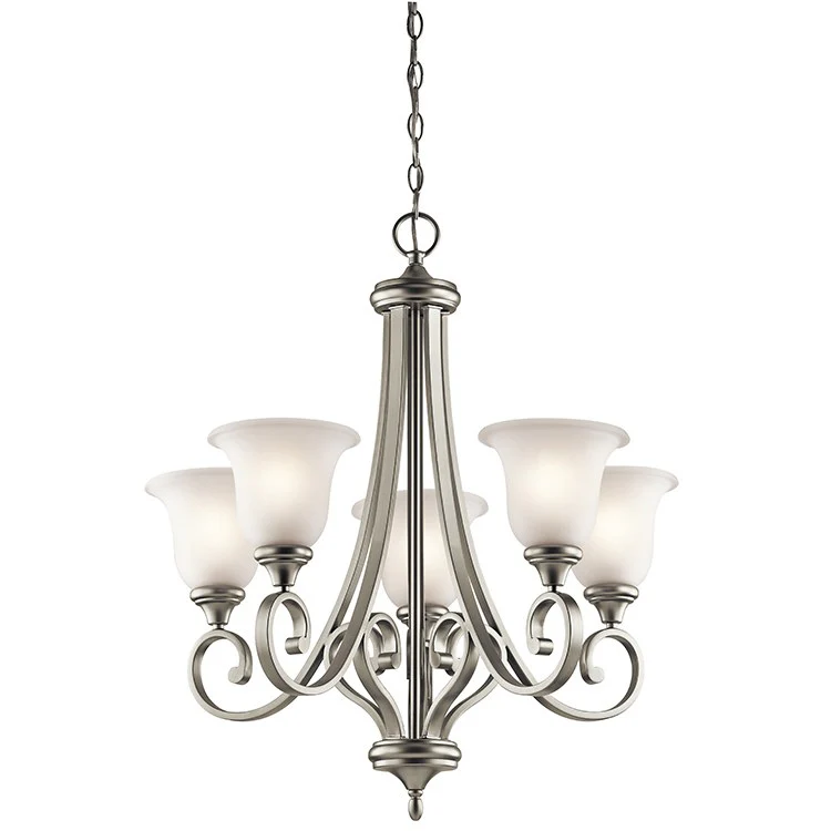 Monroe Five-Light Uplight Chandelier - Frankwebs