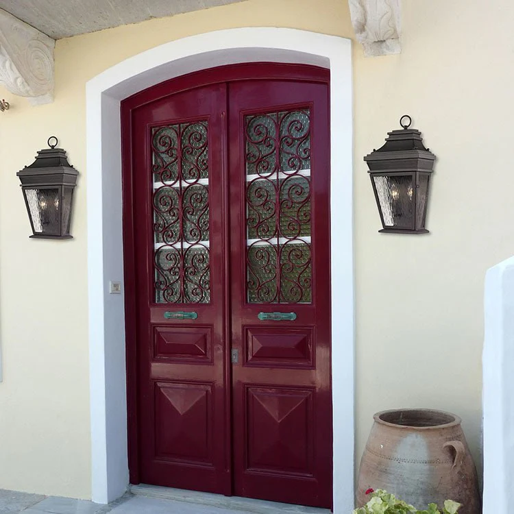 Forged Provincial Two-Light Outdoor Wall Sconce - Frankwebs