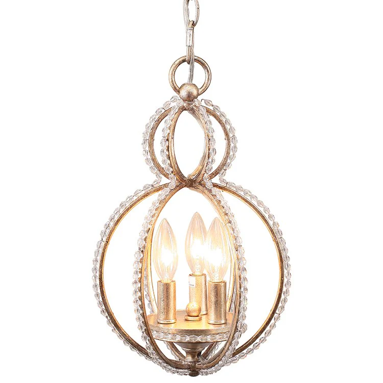 Garland Three-Light Mini Chandelier - Frankwebs