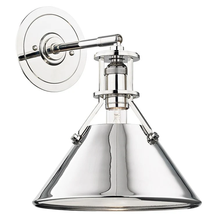 Metal No.2 Single-Light Wall Sconce by Mark D. Sikes - Frankwebs