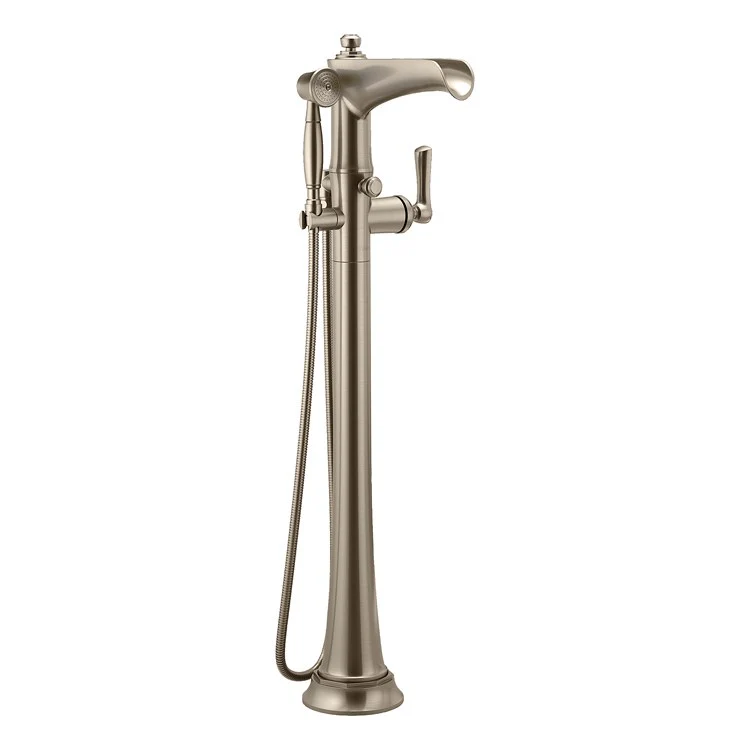 Rook Single Handle Freestanding Tub Filler with Handshower - Frankwebs
