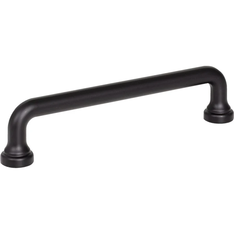 Drawer Pull Atlas Malin Matte Black Zinc Alloy 5-1/16 Inch 5-3/4 x 3/8 Inch - Frankwebs