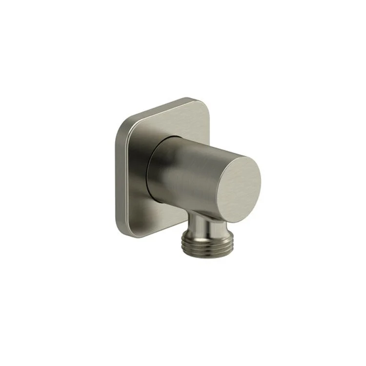 Handshower Elbow Outlet 1-3/4 Inch Brass Brushed Nickel 1/2 Inch - Frankwebs